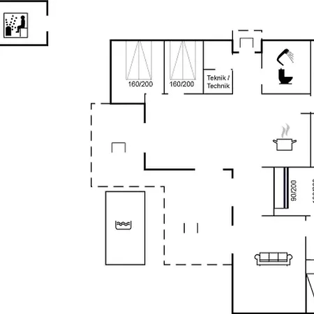 Holiday home Delan - 650m From The Sea By Interhome